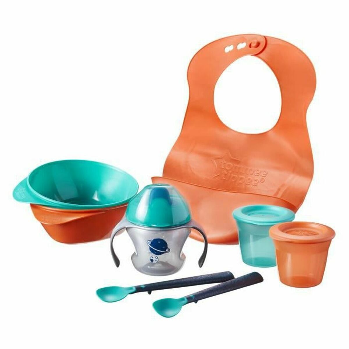 Set de Vajilla Tommee Tippee Silicona