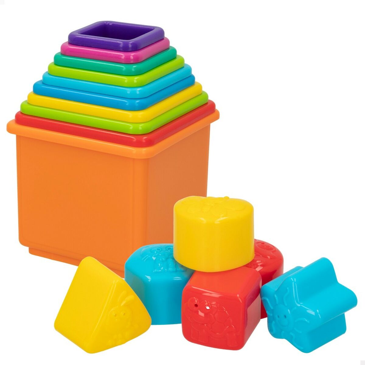 bloques apilables playgo 16 pcs