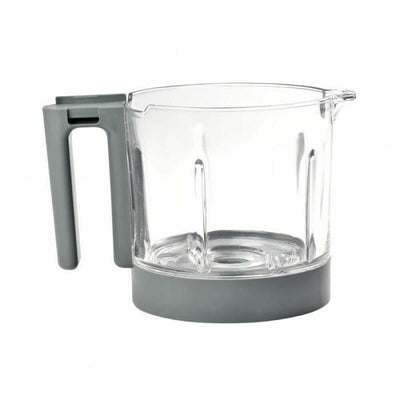 jarra cristal beaba 1.2l gris cocina funcional