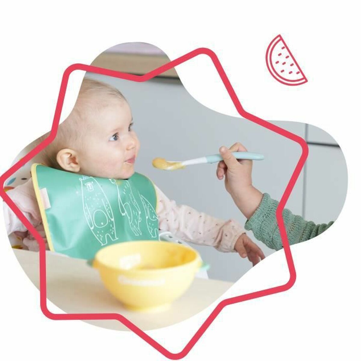 set recipientes comida bebe babymoov frescura seguridad